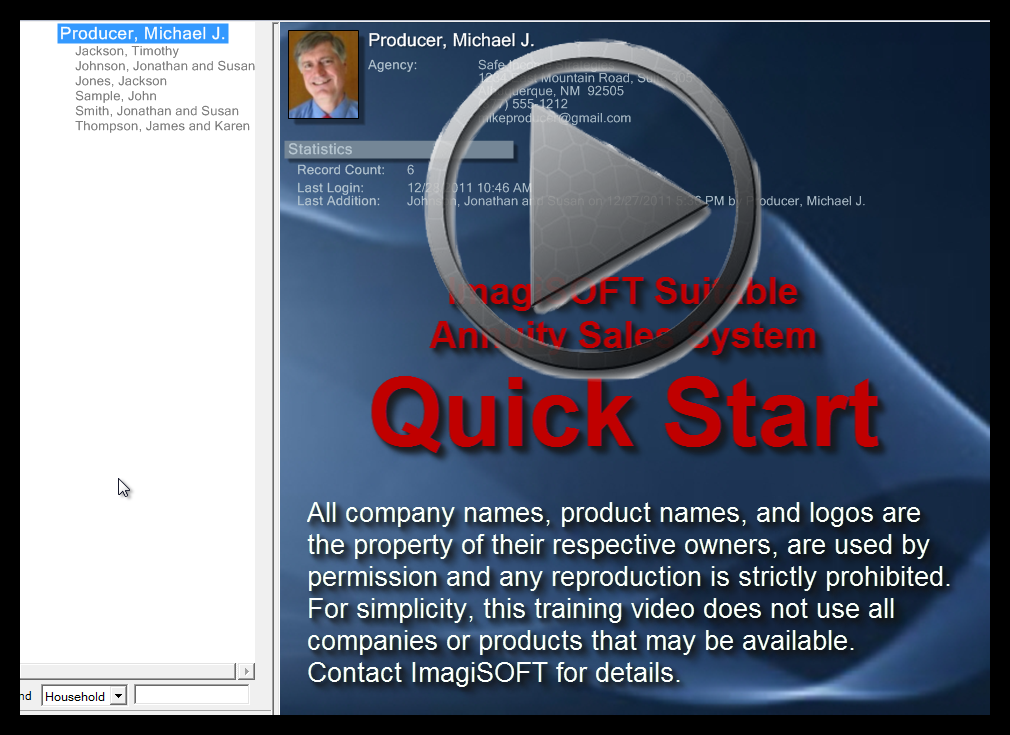 ImagiSOFT Suitable Annuity Sales System