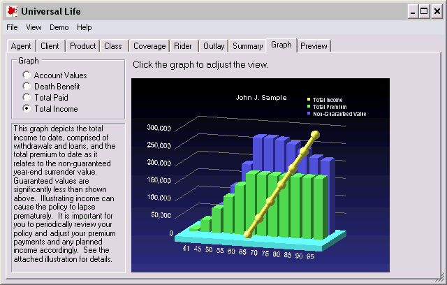 ImagiSOFT Universal Life Illustration Software